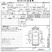 Toyota FUNCARGO лот № 60023 оценка 3.5  с аукциона в Японии 10