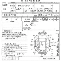 Toyota TOWN ACE VAN лот № 10200 оценка 3  с аукциона в Японии 10