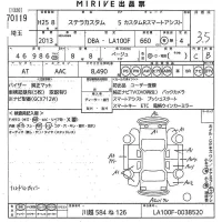 Subaru STELLA лот № 70119 оценка 3.5  с аукциона в Японии 8