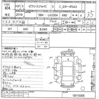 Toyota PIXIS JOY лот № 404 оценка 3.5  с аукциона в Японии 10