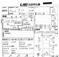 Daihatsu TANTO лот № 8070 оценка R  с аукциона в Японии 5