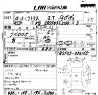 Nissan ATLAS лот № 3071 оценка 3.5  с аукциона в Японии 5