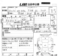 Mitsubishi EK CUSTOM лот № 8195 оценка 3.5  с аукциона в Японии 5