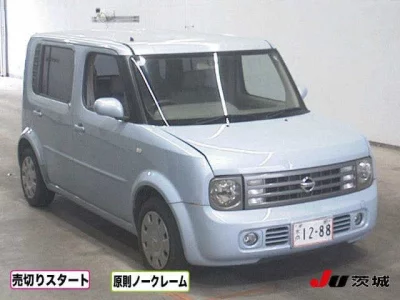 Nissan CUBECUBIC  с аукциона в Японии