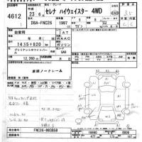 Nissan SERENA лот № 4612 оценка 3.5  с аукциона в Японии 6