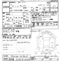 Toyota CHASER лот № 2525 оценка 3.5  с аукциона в Японии 8