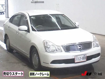 Nissan SYLPHY  с аукциона в Японии