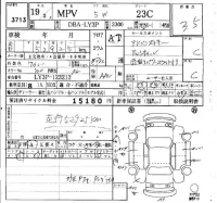 Mazda MPV лот № 3713 оценка 3.5  с аукциона в Японии 6