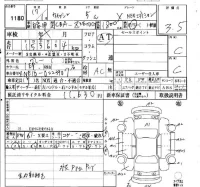 Toyota WISH лот № 1180 оценка 3.5  с аукциона в Японии 4