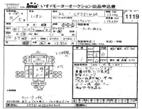 Isuzu TRUCK лот № 1119 оценка 3  с аукциона в Японии 4