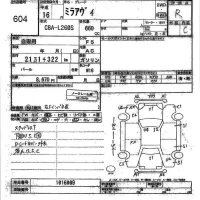 Daihatsu MIRA лот № 604 оценка R  с аукциона в Японии 3