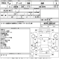Toyota VITZ лот № 7051 оценка 3  с аукциона в Японии 2
