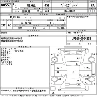 Toyota MIRAI лот № 80557 оценка RA  с аукциона в Японии 2
