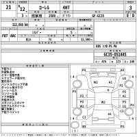 Nissan LAUREL лот № 21 оценка 3  с аукциона в Японии 2