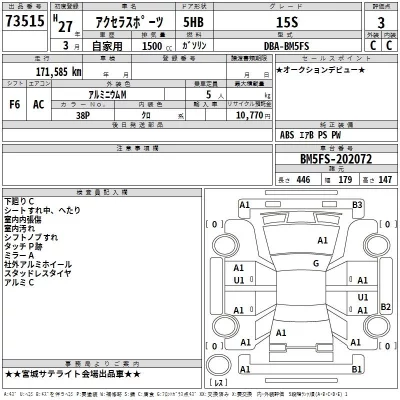 Mazda AXELA  с аукциона в Японии