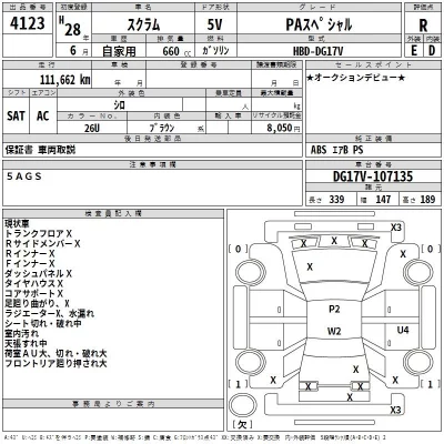 Mazda SCRUM  с аукциона в Японии