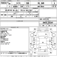 Suzuki SWIFT лот № 70054 оценка 3  с аукциона в Японии 2
