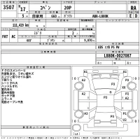 Daihatsu Copen лот № 3507 оценка RA  с аукциона в Японии 2