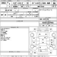 Daihatsu HIJET VAN лот № 3002 оценка RA  с аукциона в Японии 2