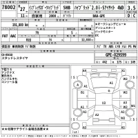 Subaru IMPREZA лот № 78002 оценка 3.5  с аукциона в Японии 2