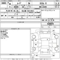 Daihatsu MOVE лот № 3005 оценка 3.5  с аукциона в Японии 2