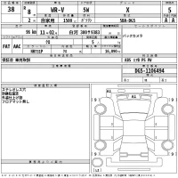 Honda WR-V лот № 38 оценка 5  с аукциона в Японии 2