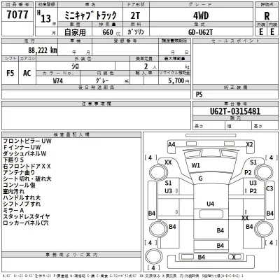Mitsubishi MINICAB TRUCK  с аукциона в Японии