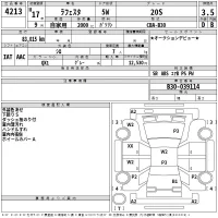Nissan LAFESTA лот № 4213 оценка 3.5  с аукциона в Японии 2