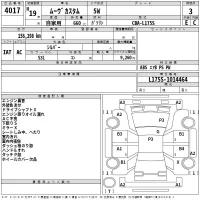 Daihatsu MOVE лот № 4017 оценка 3  с аукциона в Японии 2