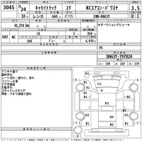 Suzuki CARRY TRUCK лот № 3045 оценка 3.5  с аукциона в Японии 2