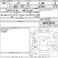 Toyota HARRIER лот № 138 оценка R  с аукциона в Японии 2