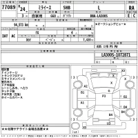 Daihatsu MIRA E S лот № 77089 оценка RA  с аукциона в Японии 2