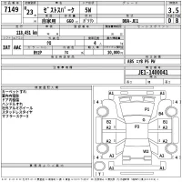 Honda ZEST лот № 7149 оценка 3.5  с аукциона в Японии 2