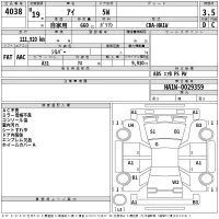 Mitsubishi I лот № 4038 оценка 3.5  с аукциона в Японии 2