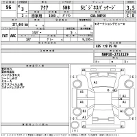 Toyota AQUA лот № 96 оценка 3.5  с аукциона в Японии 2