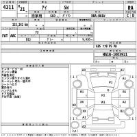 Mitsubishi I лот № 4311 оценка RA  с аукциона в Японии 2