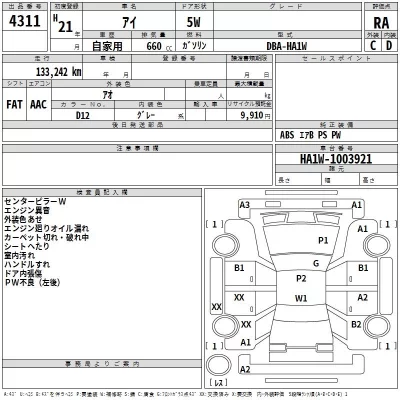 Mitsubishi I  с аукциона в Японии