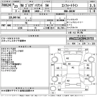 Volkswagen GOLF VARIANT лот № 70024 оценка 3.5  с аукциона в Японии 2