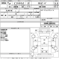 Toyota PIXIS TRUCK лот № 3056 оценка 3.5  с аукциона в Японии 2