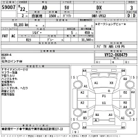 Nissan AD лот № 59007 оценка 3  с аукциона в Японии 2