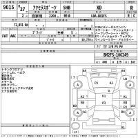 Mazda AXELA лот № 9015 оценка R  с аукциона в Японии 2