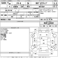 Mazda CX-8 лот № 5049 оценка 3.5  с аукциона в Японии 2
