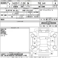 Volkswagen T-CROSS лот № 81005 оценка 4  с аукциона в Японии 2