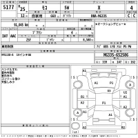 Nissan MOCO лот № 5177 оценка 4  с аукциона в Японии 2