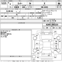Daihatsu ROCKY лот № 5225 оценка RA  с аукциона в Японии 2