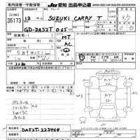 Suzuki CARRY TRUCK лот № 35173 оценка 3.5  с аукциона в Японии 9