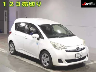 Toyota RACTIS  с аукциона в Японии