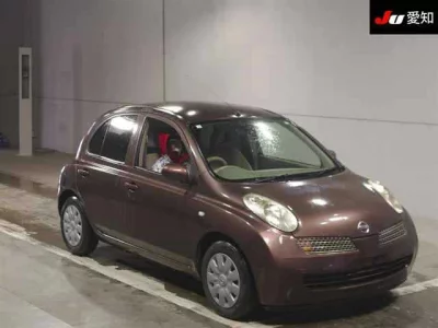 Nissan MARCH  с аукциона в Японии