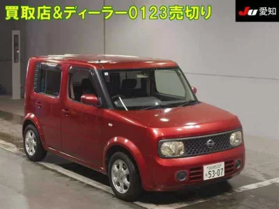 Nissan CUBE  с аукциона в Японии