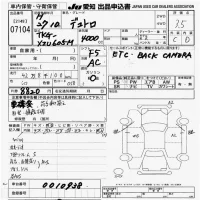 Hino DUTRO лот № 7104 оценка 3.5  с аукциона в Японии 9